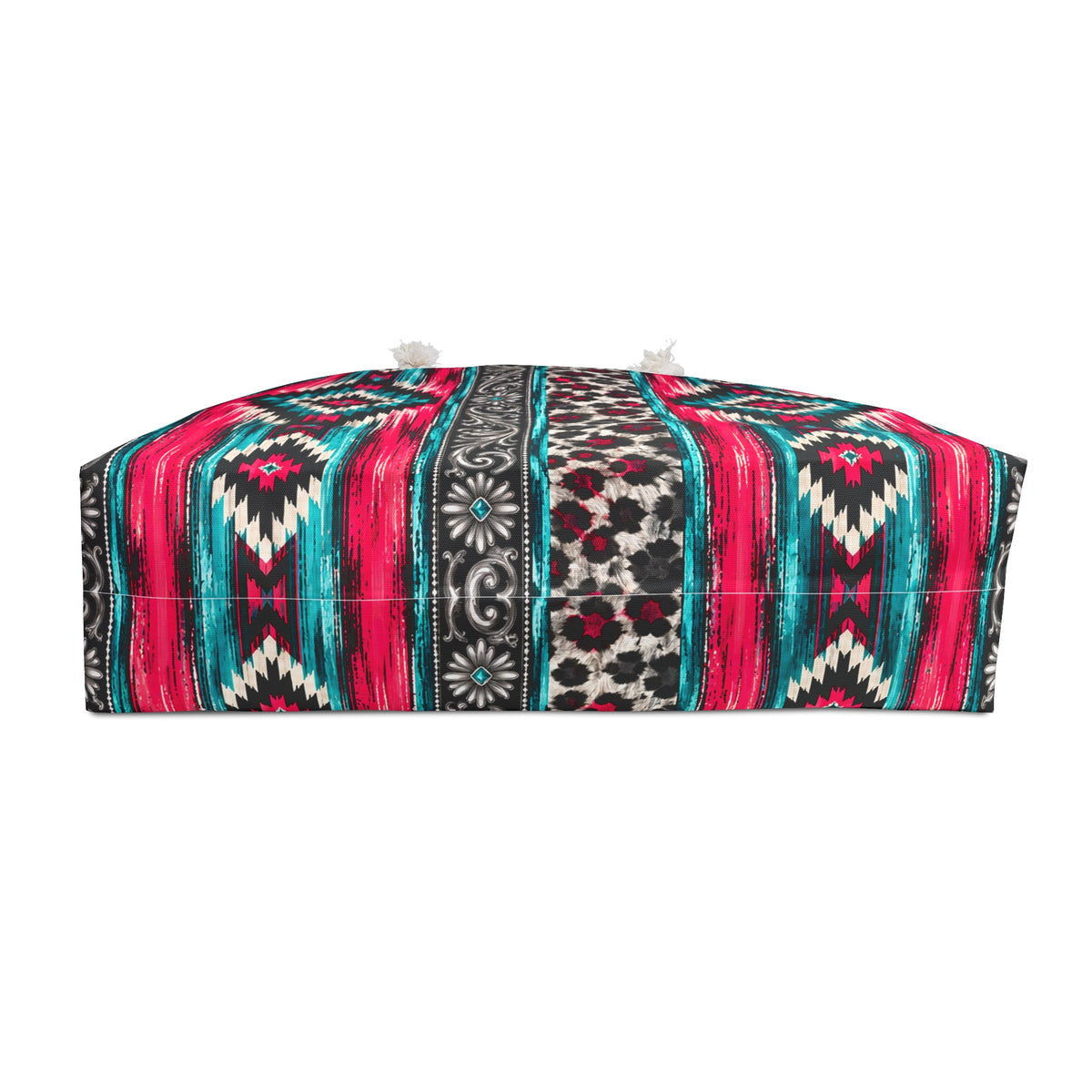 Leopard Serape Weekender Bag