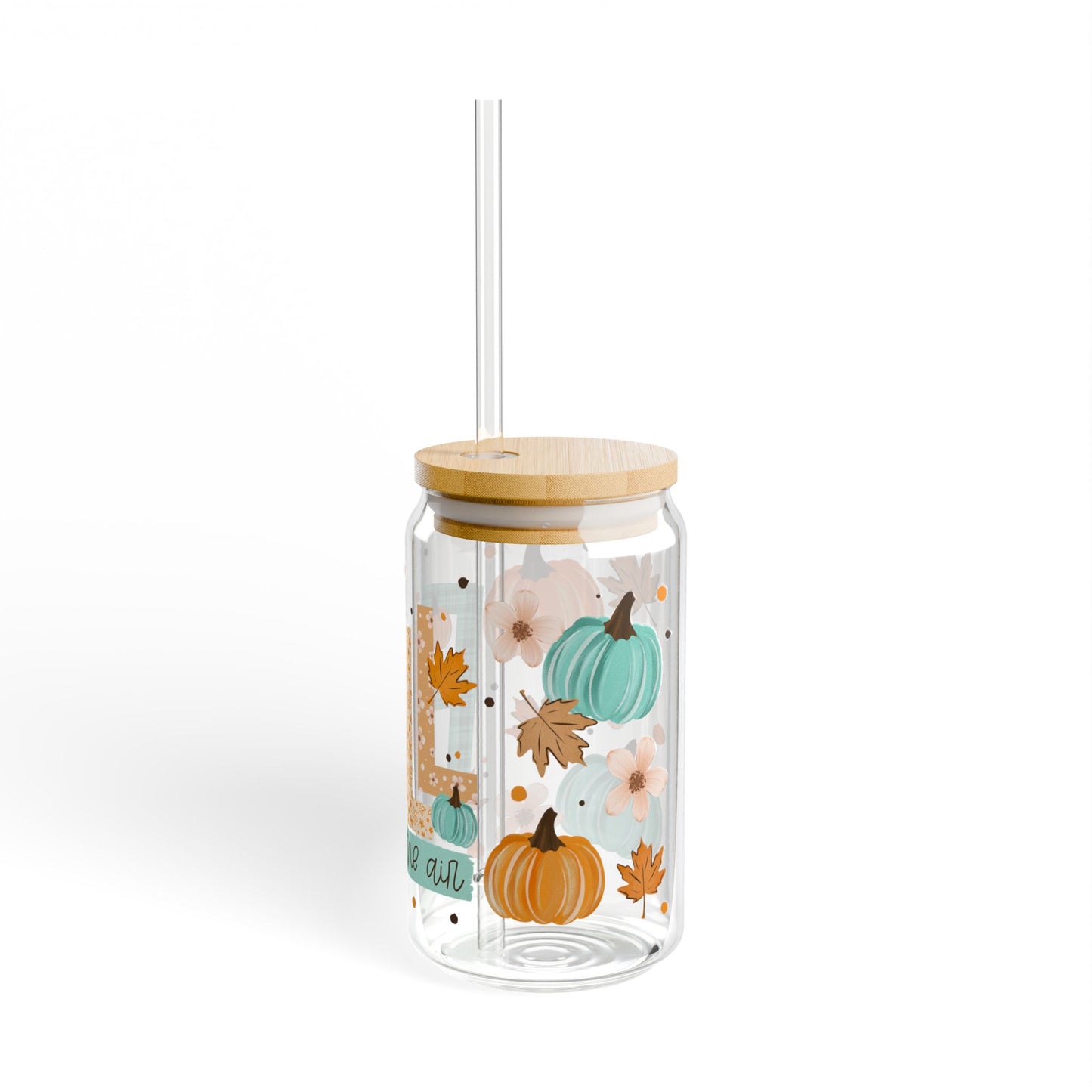 Fall Is In The Air – Sipper Glass 16oz Tumbler