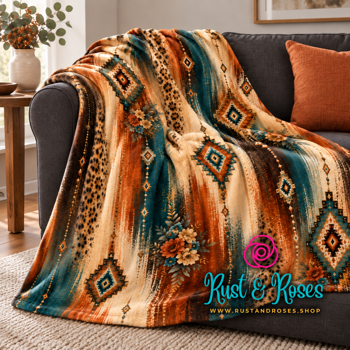 Canyon Bloom Blanket