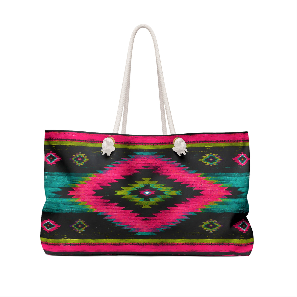 Neon Desert Nights Weekender Bag
