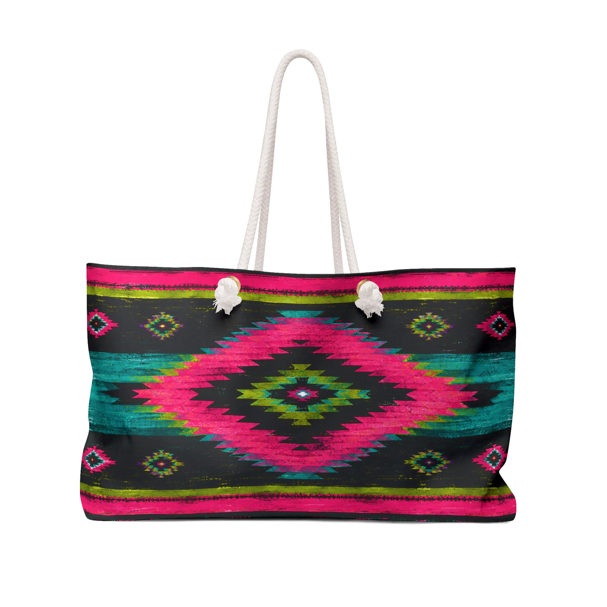 Neon Desert Nights Weekender Bag