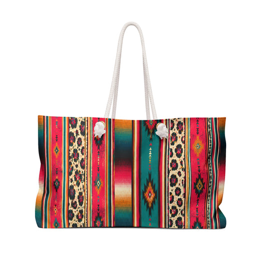 Bold Southwest Weekender Bag