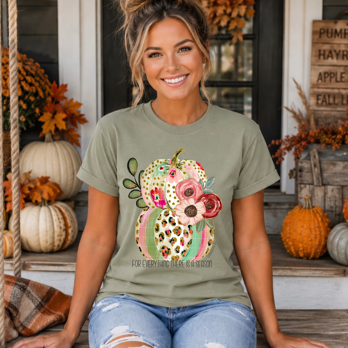 For Everything There is a Season Fall Pumpkin T-Shirt