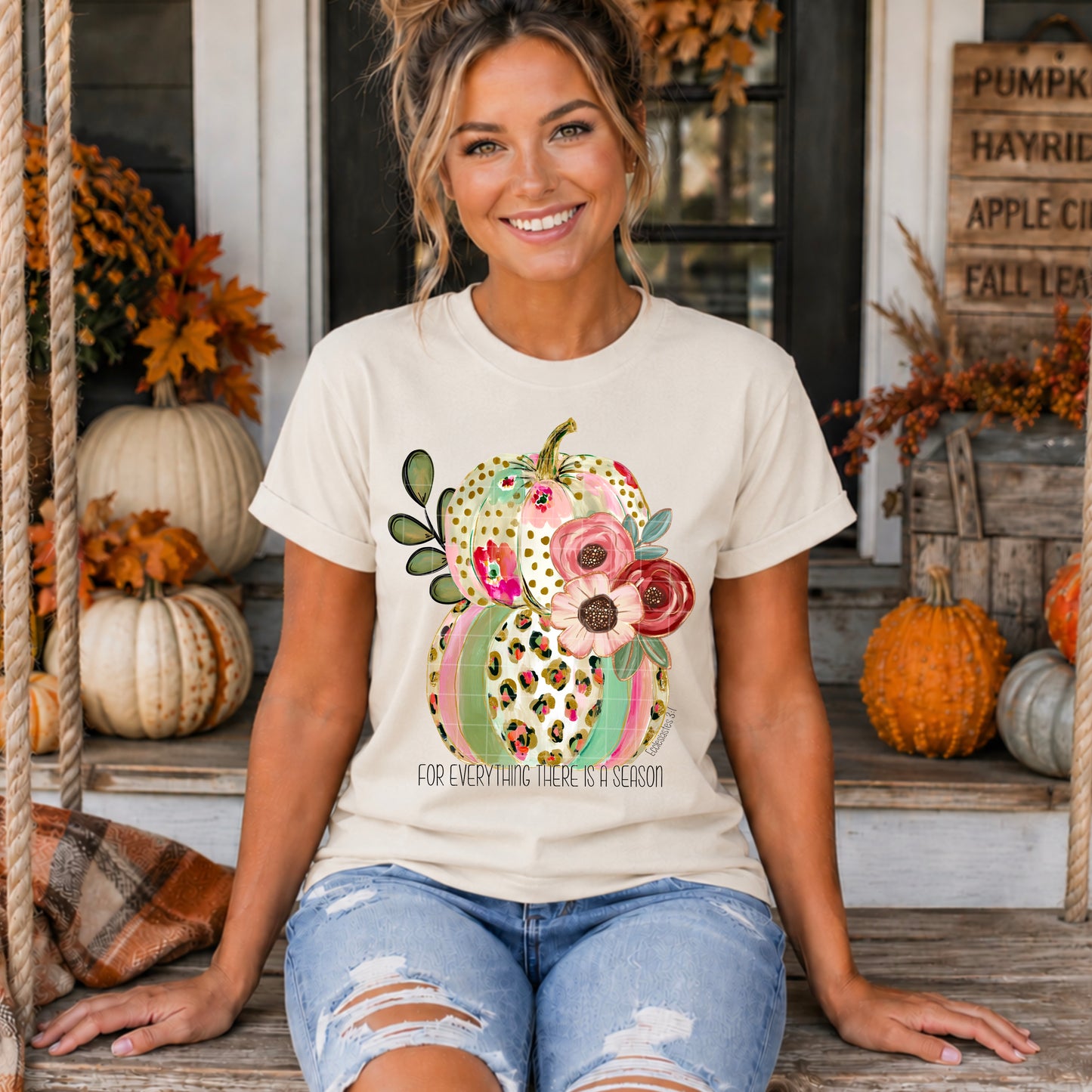For Everything There is a Season Fall Pumpkin T-Shirt