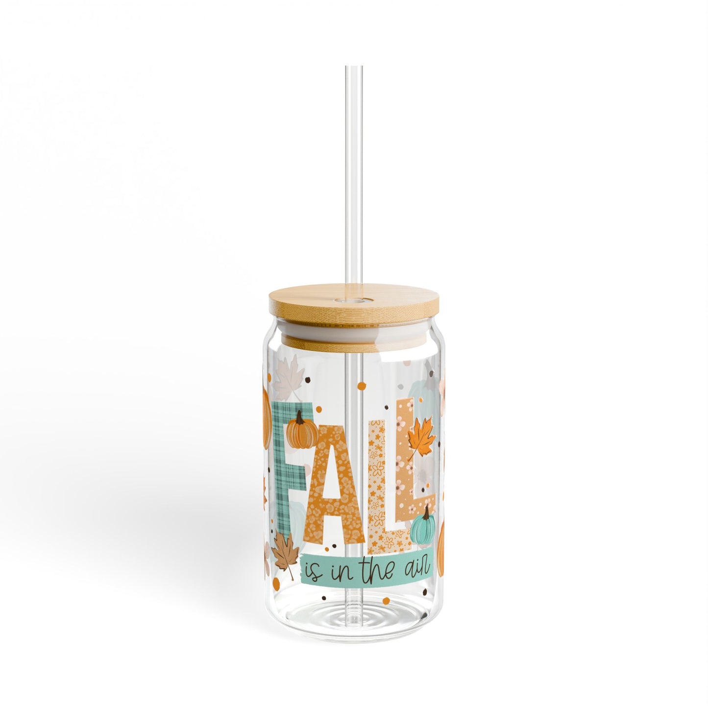 Fall Is In The Air – Sipper Glass 16oz Tumbler