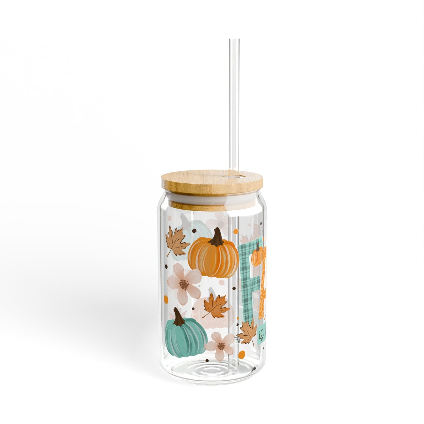 Fall Is In The Air – Sipper Glass 16oz Tumbler