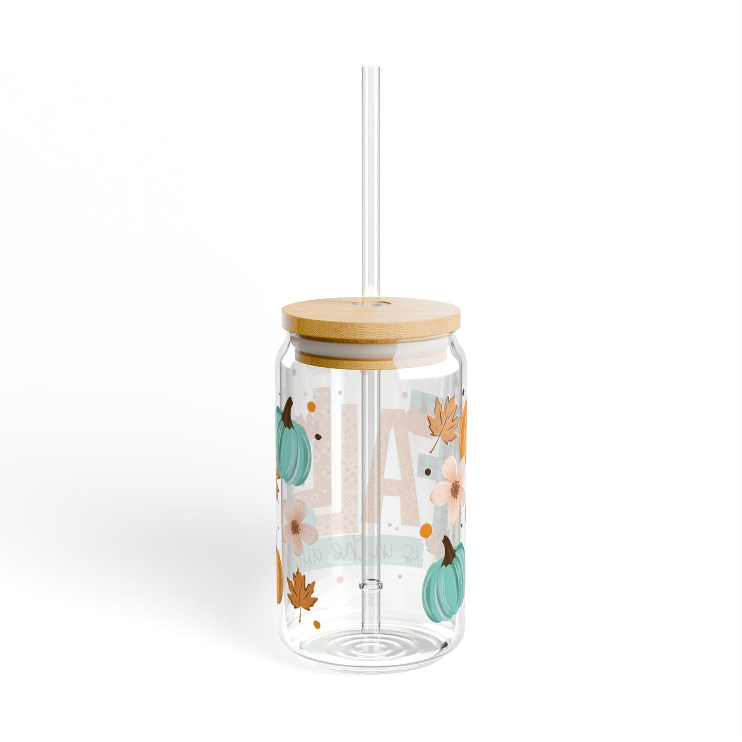 Fall Is In The Air – Sipper Glass 16oz Tumbler