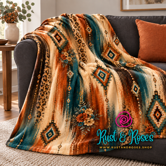 Canyon Bloom Blanket