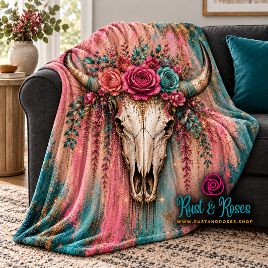 Gilded Cowgirl Blanket