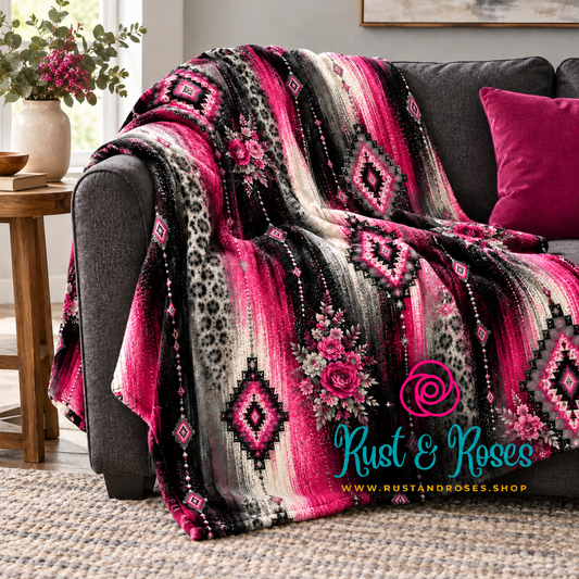 Rosewater Rodeo Blanket